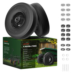 uscaster front packaging image showing wheel and hardware for quick installation benefit