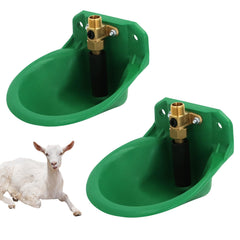 USUNFARM front view of automatic waterer bowl showing sturdy design and easy access