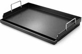 Utheer front view showing griddle on gas grill and large cooking area
