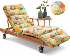 Uthem Daisy front view showing full cushion and pattern for instant patio refresh