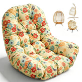 Uthem front view showing daisy print and full coverage for visual appeal