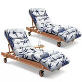Uthem front view of cushion set showing size and durable cover, adds comfort