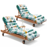 Uthem front view packaging showing two chaise cushions and tidy presentation