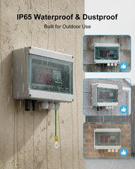 UTKFHT waterproof cable glands and PV connectors for fast weatherproof wiring