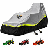 UUT front view cover on compact tractor showing full protection and weather resistance