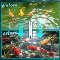 uvcoolplunge high-transparency glass tube closeup for improved UV penetration