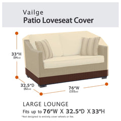 Vailge fabric close-up showing durable 600D Oxford texture and protection