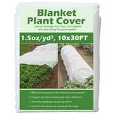 Valibe front view of folded 10x30 ft cover showing size and benefit of large-area protection