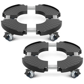 VANCASTLE front view assembled caddy showing stability and mobility