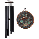 Vanquer front view showing chime and vintage black finish for curb appeal