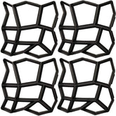 VanSmaGo front view of the four-pack mold set showing compact packaging and durable plastic for easy projects