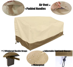 Vanteriam close-up of 600D Oxford fabric highlighting durable waterproof protection