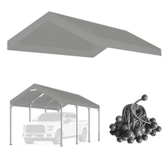 Vanteriam front view gray top showing full coverage and protection