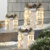 Vanthylit packaged set showing three illuminated boxes and easy setup benefit