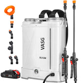 VASG front view showing controls and pump, allowing precise adjustable spraying