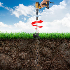 VASGOR anchor installed in ground side view demonstrating stability