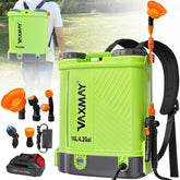 VAXMAY front view of backpack sprayer showing tank and wand benefit easy handling