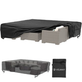 Velway front view full coverage protecting sectional with durable finish