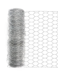vensovo front view roll showing galvanized poultry netting for durable fencing