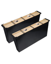 vensovo front view packaged feeders shows two feeders ready and saves time