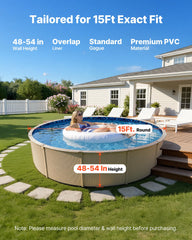 VEVOR close-up of polished interior surface for easy cleaning and comfort