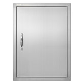 VEVOR front view of stainless steel access door showing flush mount and clean finish benefit