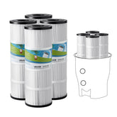 VEVOR front packaging of four replacement cartridges, simplifies purchasing