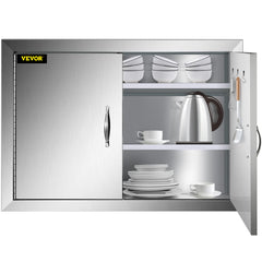 VEVOR close-up of U-shaped panel and reinforced frame highlighting rigidity
