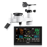 VEVOR console front display showing clear weather data for easy planning