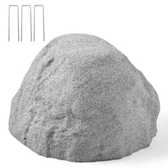 VEVOR faux rock front view showing realistic texture and curb appeal