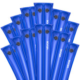 VEVOR front view of 12-pack pool cover water bags showing benefit of secure cover hold