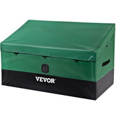 VEVOR front view of deck box showing large storage capacity and weather protection
