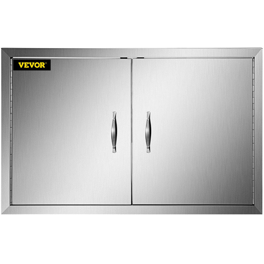 VEVOR front view stainless steel drawer showing clean fit and durable finish