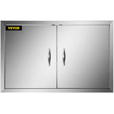 VEVOR front view stainless steel drawer showing clean fit and durable finish