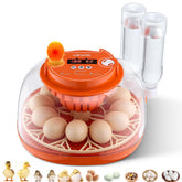 VEVOR front view of incubator showing clear shell and stable base for easy monitoring