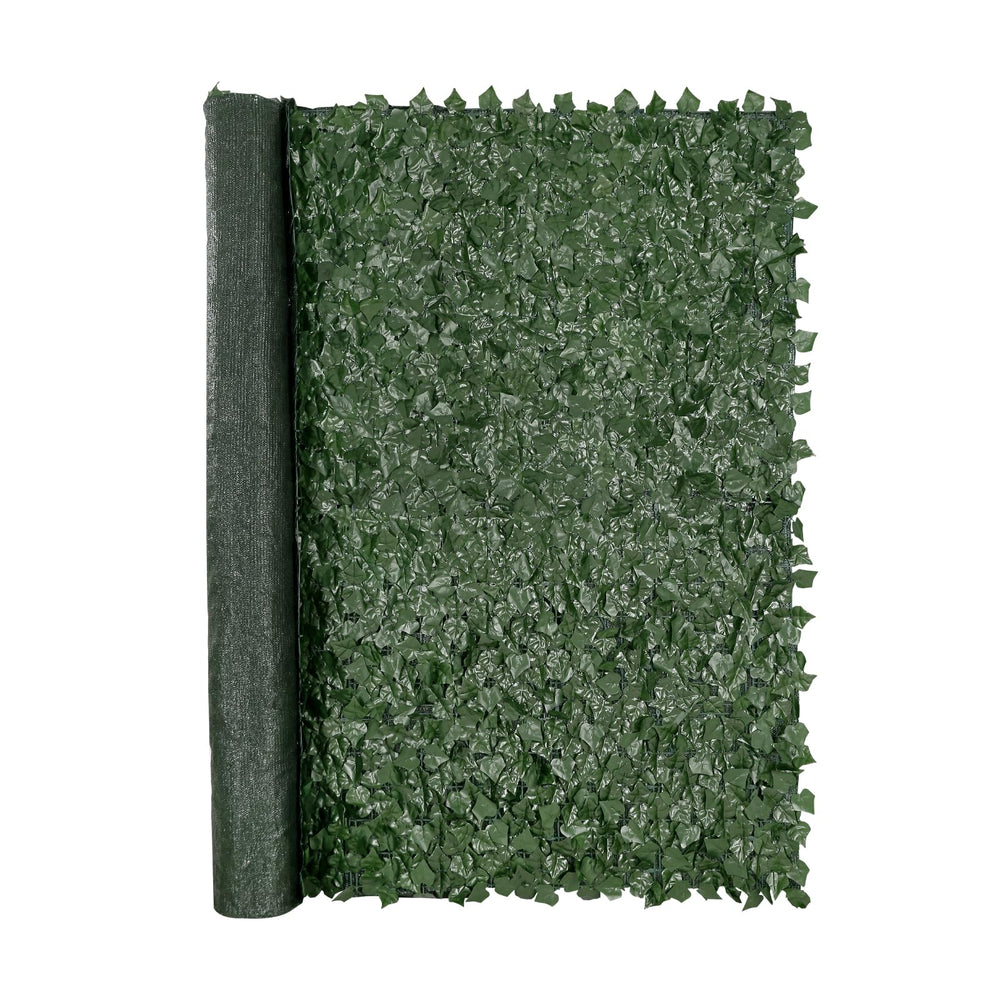 VEVOR front view of ivy fence showing full coverage and instant privacy benefit