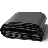VEVOR front view of 10x13 ft pond liner showing packaging and size for easy selection
