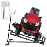 VEVOR front view of lift jack showing sturdy frame and safe support benefit