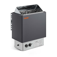 VEVOR heater front view showing compact design and quick heat benefit