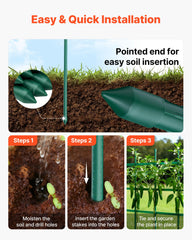 VEVOR anti-slip bumps detail helping vines grip and climb naturally