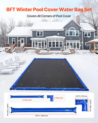 VEVOR close-up of welded seam highlighting leak resistance and long-lasting durability