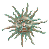 VEWOGARDEN front view of 30-inch sun wall decor showing bold focal point