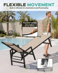 Vexwalx aluminum armrest and frame detail illustrating sturdy support