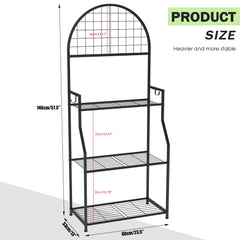 VGMiu top grid detail highlighting hanging pot support and airflow benefit