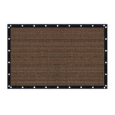 VICLLAX front view of mocha shade cloth showing full panel and color benefit