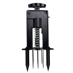 Victor DeadSet front view showing ready-to-use trap and ergonomic handle for easy setting