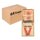 Victor M156 front packaging showing 64-count and quick control benefit
