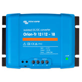 Victron Energy Orion-Tr front panel showing model and status, ensuring easy identification