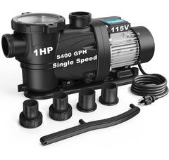 Vidapool front view of pump showing compact design and reliable circulation benefits
