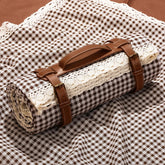 VitalCozy folded with carry strap for easy transport and storage
